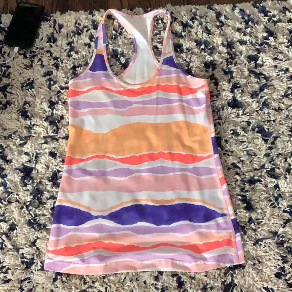 Lululemon long tank top. Size 6.